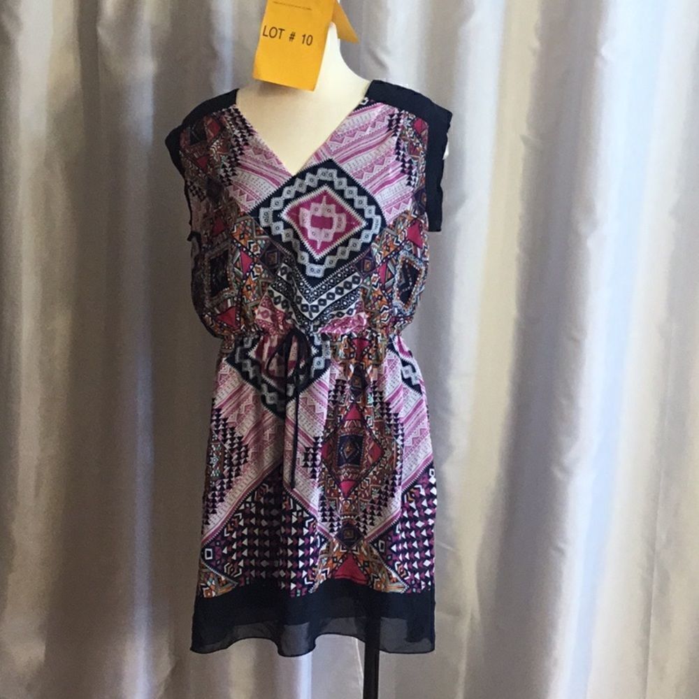 Sleeveless summer dress multicolored in 16w ENFOCS